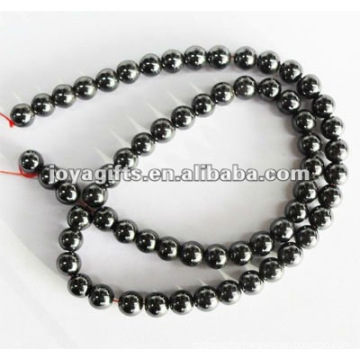 6MM Loose Magnetic Hematite Round Beads 16"